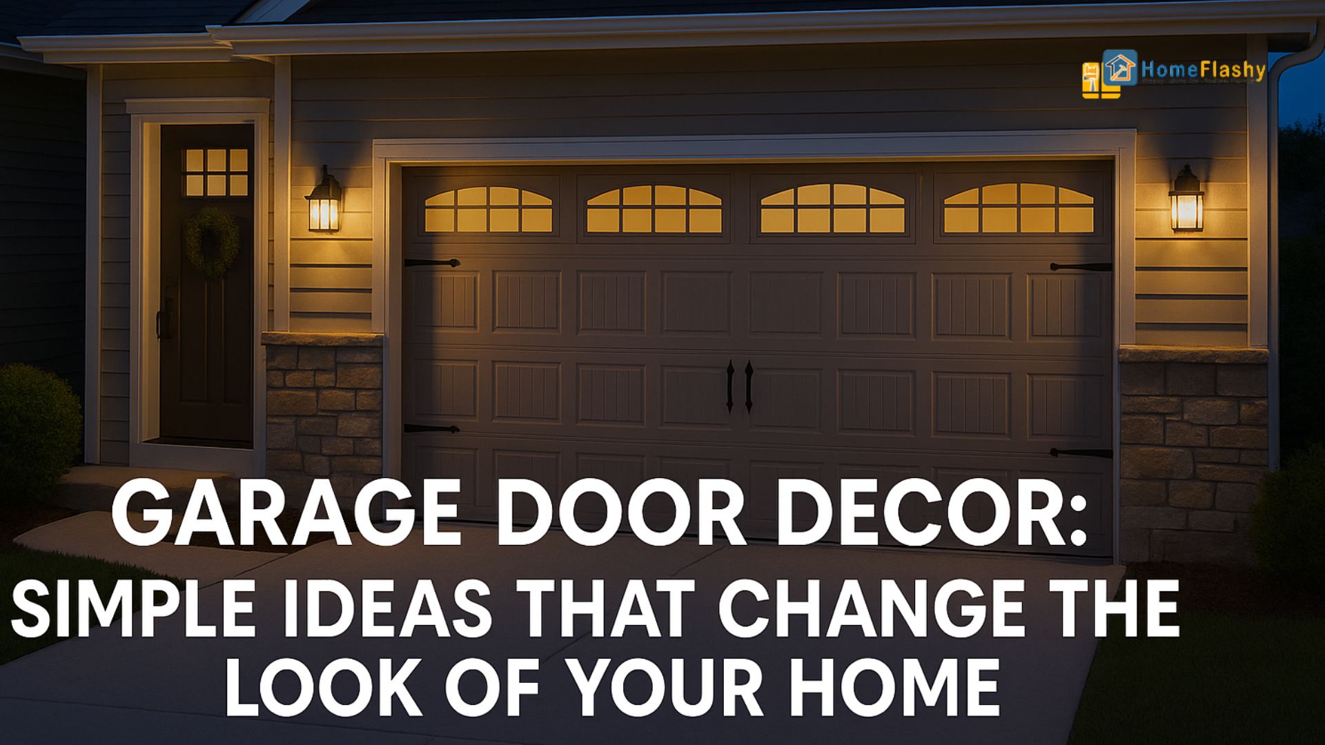 You are currently viewing Garage Door Decor: Simple Ideas That Change the Look of Your Home