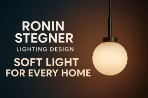 Read more about the article Ronin Stegner Lighting Design: Soft Light for Every Home