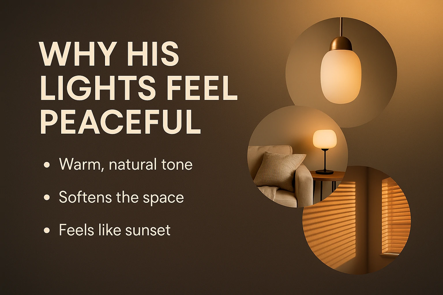 The Calm of Warm Light