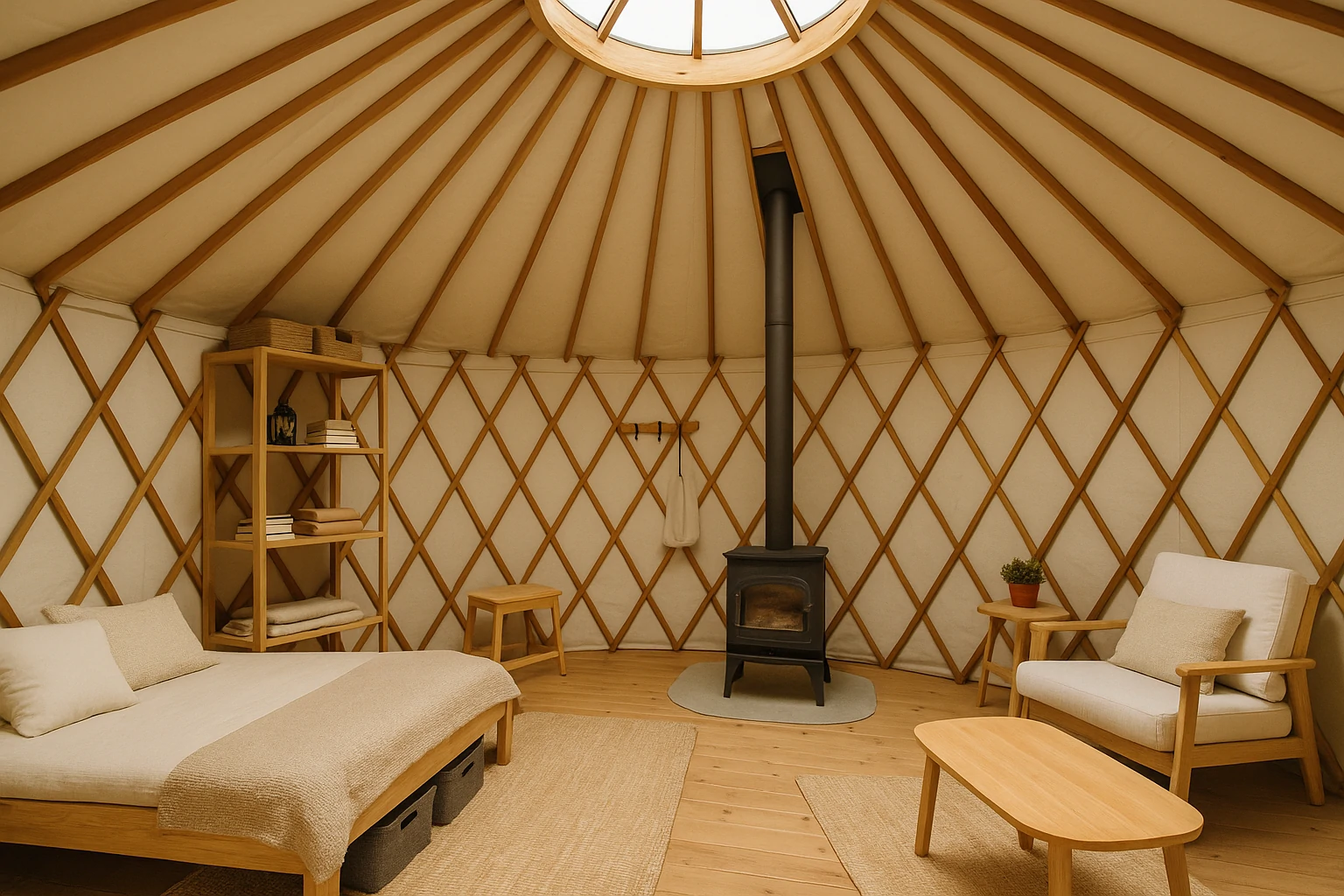 Small Yurt Interior Design Tips