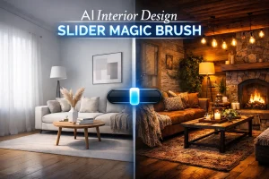 Read more about the article AI Interior Design Slider Magic Brush: Easy Way to Try New Room Looks