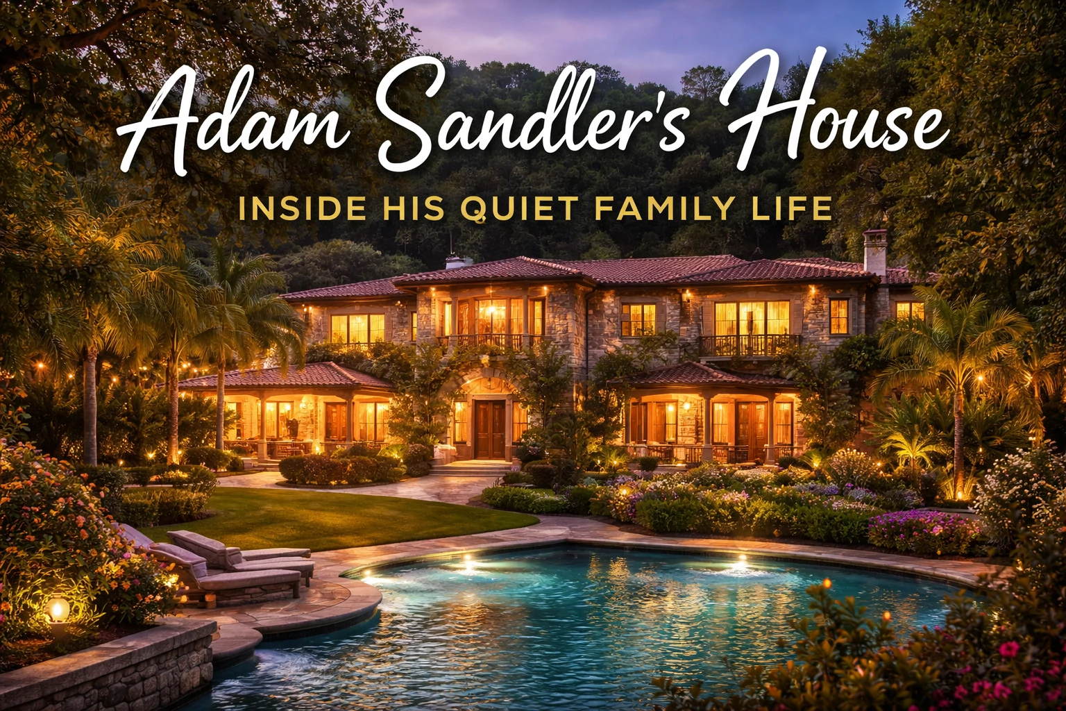 Read more about the article Adam Sandler House and His Surprisingly Simple Life