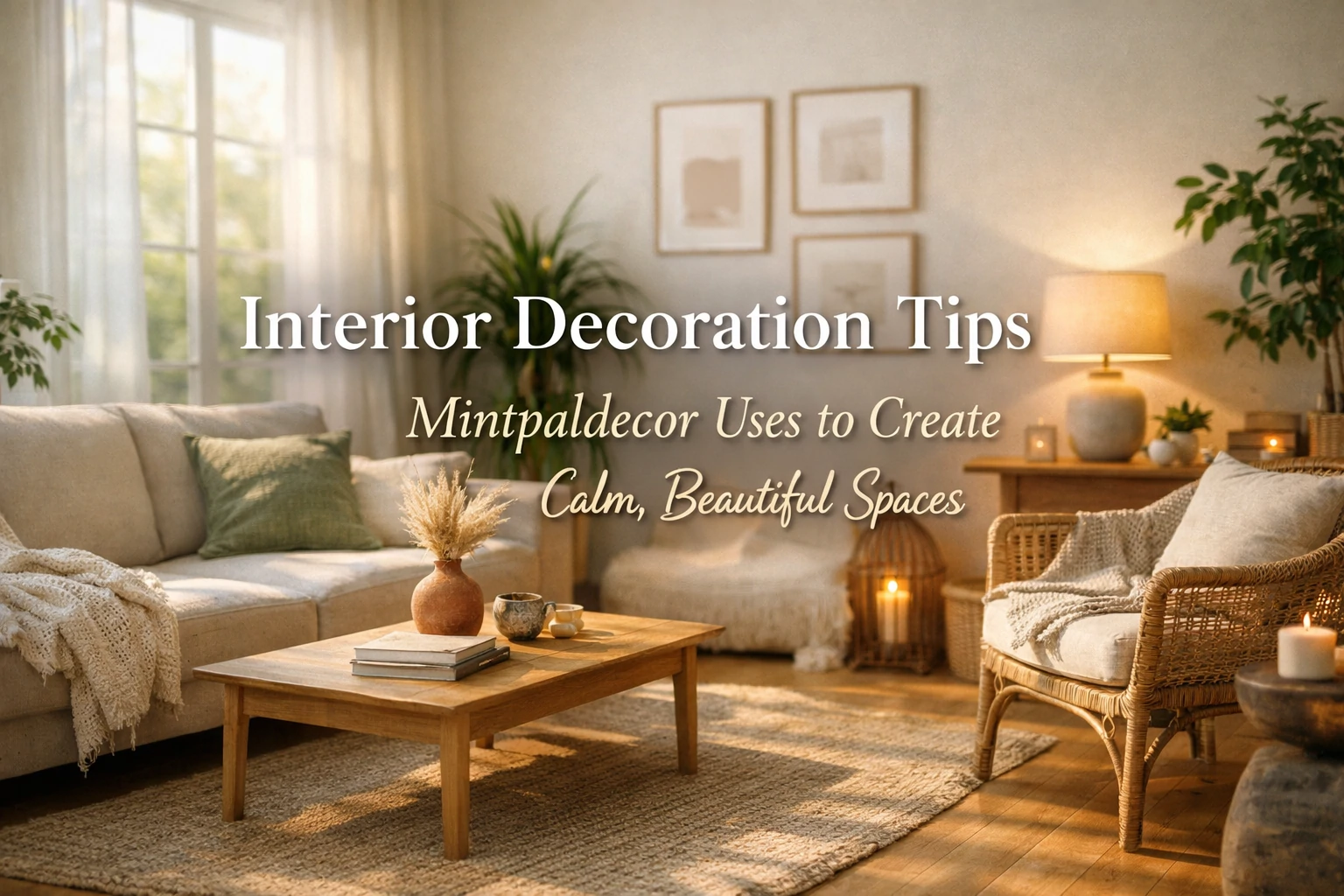 You are currently viewing Interior Decoration Tips Mintpaldecor Uses to Create Calm, Beautiful Spaces