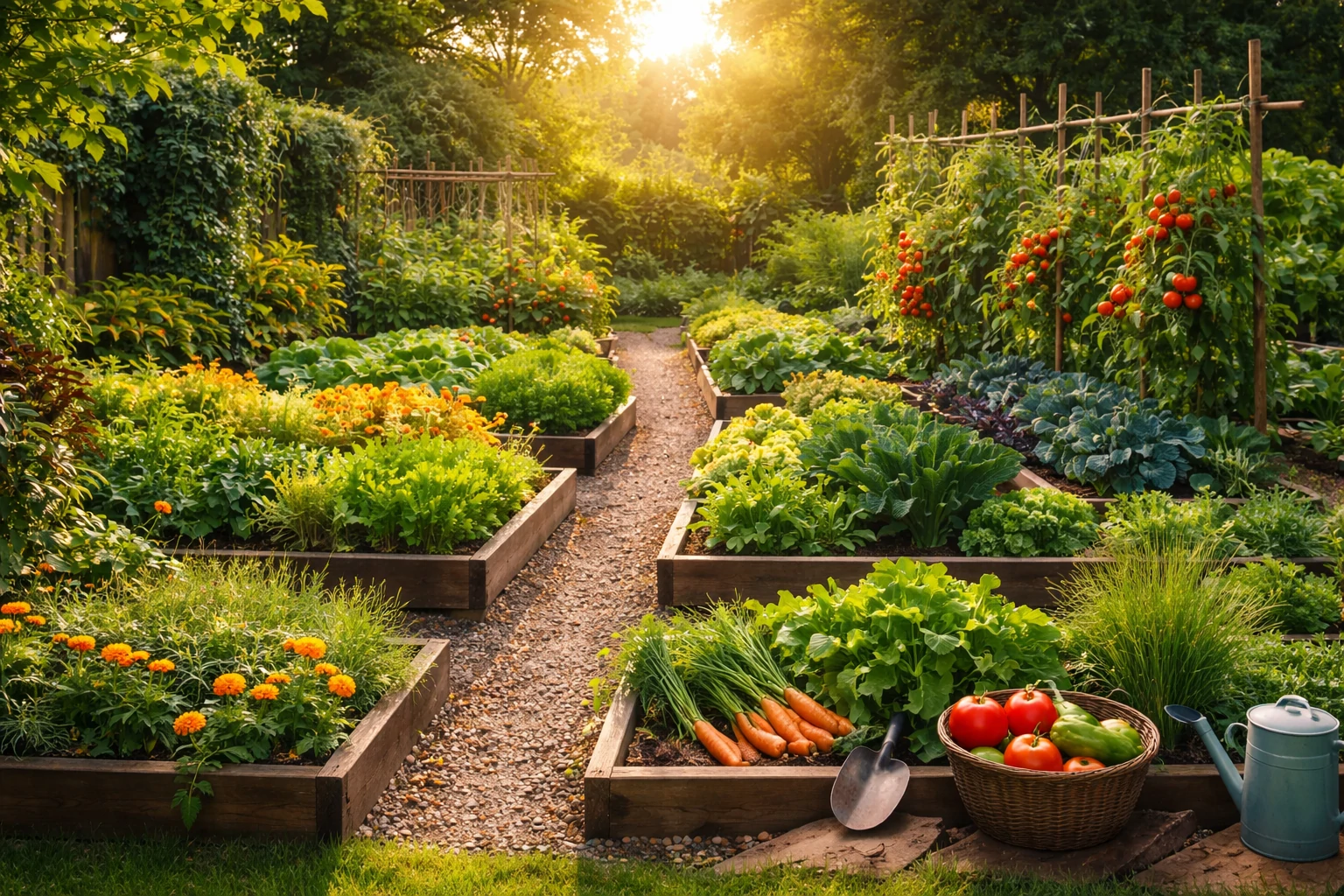 Read more about the article Vegetable Garden Layout Plans and Spacing for Easy Growth