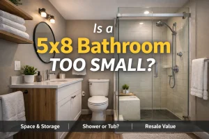 Read more about the article Is a 5×8 Bathroom Too Small?